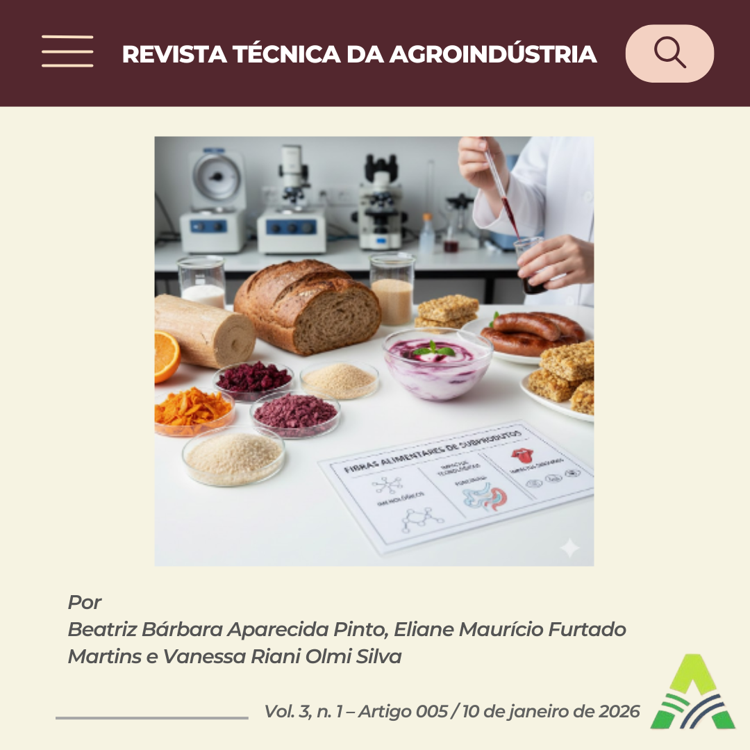 FIBRAS ALIMENTARES DE SUBPRODUTOS: IMPACTOS TECNOLÓGICOS, FUNCIONAIS E SENSORIAIS EM PRODUTOS ALIMENTÍCIOS